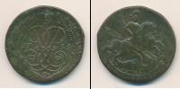 Монета 1741 – 1761 Елизавета Петровна 2 копейки Медь 1759