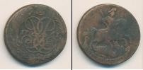Монета 1741 – 1761 Елизавета Петровна 2 копейки Медь 1761