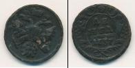 Монета 1730 – 1740 Анна Иоанновна 1 деньга Медь 1737