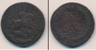 Монета 1741 – 1761 Елизавета Петровна 2 копейки Медь 1759