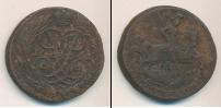 Монета 1741 – 1761 Елизавета Петровна 2 копейки Медь 1761