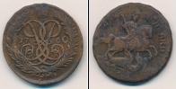Монета 1741 – 1761 Елизавета Петровна 2 копейки Медь 1760