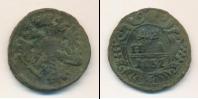 Монета 1730 – 1740 Анна Иоанновна 1 деньга Медь 1737