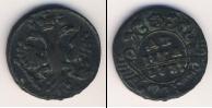 Монета 1730 – 1740 Анна Иоанновна 1 деньга Медь 1731