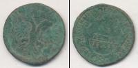 Монета 1730 – 1740 Анна Иоанновна 1 деньга Медь 1731