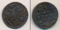Монета 1730 – 1740 Анна Иоанновна 1 деньга Медь 1731