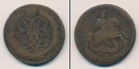 Монета 1741 – 1761 Елизавета Петровна 2 копейки Медь 1759