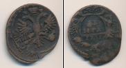 Монета 1730 – 1740 Анна Иоанновна 1 деньга Медь 1731