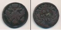 Монета 1730 – 1740 Анна Иоанновна 1 деньга Медь 1738