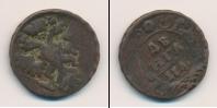 Монета 1730 – 1740 Анна Иоанновна 1 деньга Медь 1740