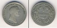 Монета 1825 – 1855 Николай I 1 злотый Серебро 1831