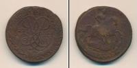 Монета 1741 – 1761 Елизавета Петровна 2 копейки Медь 1761