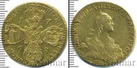 Монета 1762 – 1796 Екатерина II 10 рублей Золото 1768
