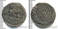 Монета 1741 – 1761 Елизавета Петровна 1 полушка Медь 1758