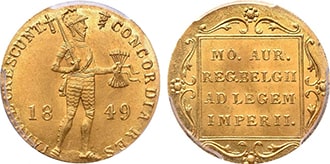 Дукат 1849 года