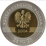  10 злотых 2004, серебро (Ag 925) | Олимпиада в Афинах — Польша, фото 1 