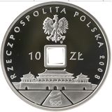  10 злотых 2008, серебро (Ag 925) | Олимпиада: Храм — Польша, фото 1 