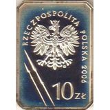  10 злотых 2006, серебро (Ag 925) | Всадник — Польша, фото 1 