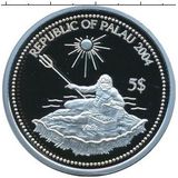  5 долларов 2003, серебро (Ag 925) | Амфиприон — Палау, фото 1 
