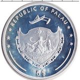  5 долларов 2006, серебро (Ag 925) | Радужный лорикит — Палау, фото 1 