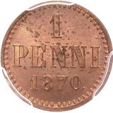  1 пенни 1870 года, фото 1 