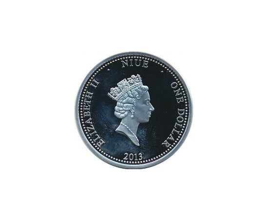 Продам монеты Ниуэ серебро. 1 доллар монета серебро